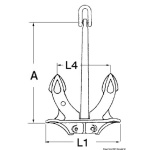 Ancora Hall originale 23 kg - immagine 2