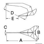 Ancora inox DTX 20 kg - immagine 2