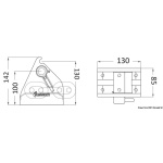 Blocca catena per: 8/10mm - 10mm DIN766 certificat - immagine 3