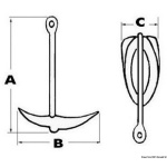Ancora a ombrello 2,5 kg - immagine 2