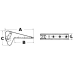 Musone in lega per Bruce/Trefoil max 10 kg - immagine 2