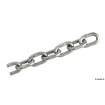 Galvanized calibrated chain 17 mm DIN766 x 150 m