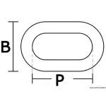 Catena zincata calibrata 10 mm ISO x 100 m - immagine 2