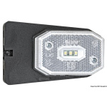 Fanale posizione LED anteriore luce bianca staffa