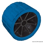 Rullo laterale blu 75 mm Ø foro 15 mm