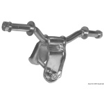 Staffa rullo laterale rialzata 40 mm