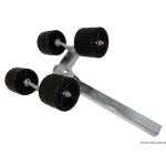 Rullo laterale doppio tubo quadro