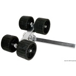 Rullo basculante 4 rulli dritto 40 mm