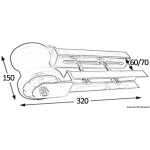 Rullo centrale piccolo 60 mm - immagine 2