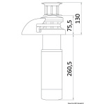 Verricello ITALWINCH Smart V 500W 12V - 6mm ISO basso - immagine 2