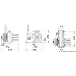 Verricello Italwinch Giglio manuale -barbotin 6 mm - immagine 2