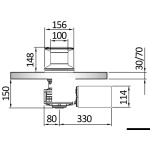 Verricello Italwinch Heron 2000 W - 24 V da tonneggio - immagine 2