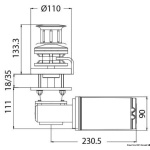 Verricello ITALWINCH Smart R1 700W - immagine 2