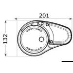 VX1L 12V 800W 8mm senza campana - immagine 3