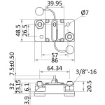 Interruttore termico stagno 70 A - immagine 2
