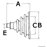 Soffietto passacavo apribile Ø esterno 107 mm - immagine 2