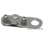 Morsetto inox per sartie