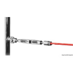 Tenditore canula aperta per draglie tessile Ø4 mm