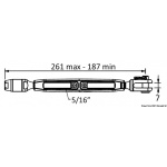 Tenditore canula aperta per draglie tessile Ø4 mm - immagine 2