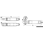 Terminale inox per Parafil occhio Ø 7 mm - immagine 2