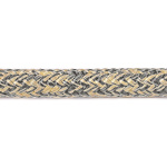 Doppia treccia misto Kevlar poliestere grigia 6mm