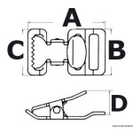 Nastro-tensore in acciaio inox - immagine 2
