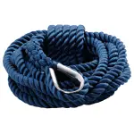 Cima ormeggio blu 24 mm x 15 m