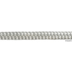 Treccia doppia bianca mm. 5
