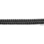 Treccia doppia nera mm 6