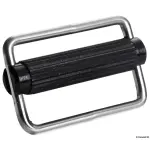 Fibbia inox 40 mm aperta