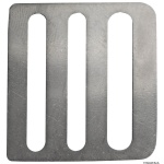 Fibbia inox 3 passaggi mm 40