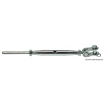 Tenditori inox 10 mm forcella snodata