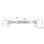 Forcella snodata sx 3/8" - immagine 2