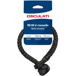Grilli in tessile alta tenacità grigi 4 mm (set 2pz)