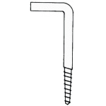 Rampini inox vite 47 x 4 mm (blister 5 pz)