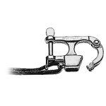 Moschettone per sci nautico 59,5 mm