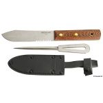Parure coltello inox + punteruolo