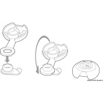 10 Cappucci per bottoni Q-SNAP - immagine 2