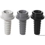 Bottoni universali CAF-COMPO bianco filetto lungo - immagine 2