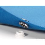 Bottoni universali CAF-COMPO bianco filetto lungo - immagine 3