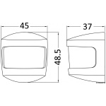 Fanale di via prua 225° luce bianca - immagine 2