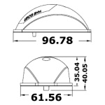 Coppia Luci di Via Evoled in acciaio inox - immagine 2