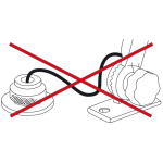 Asta Classic/LED abbattibile, 60 cm. inox - immagine 2