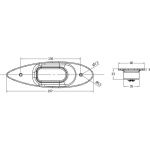 Fanali di via Evoled Eye rosso/verde - immagine 3