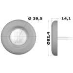 Fanale LED Sea-Dog 135° solo 12 volt - immagine 3