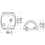 Fanale di via Sphera II 225° corpo nero - immagine 3