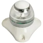 Fanale di via Sphera II 360° bianco corpo bianco