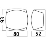 Fanale di via Sphera III inox 135° - immagine 2