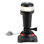 Luce di via bianca 360° base snodo swivel - immagine 3