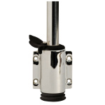 Asta led 60 cm estraibile fanale plastica nera - immagine 2